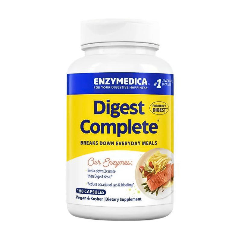 Травні ферменти Enzymedica Digest Complete Enzyme Formula, 180 капсул